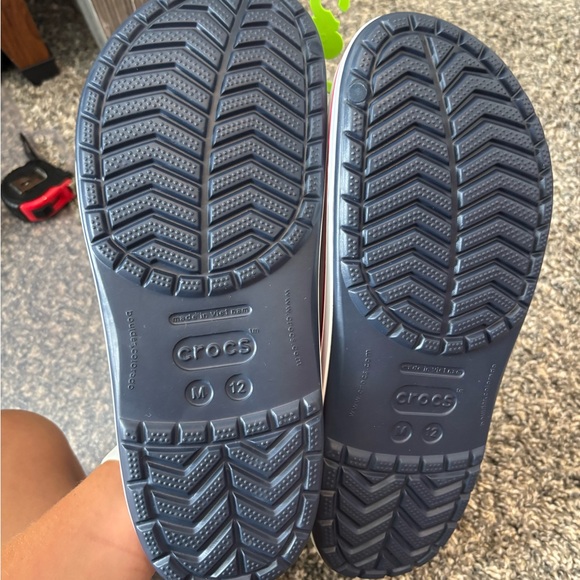 NWT Crocs Crocband Clog Navy Size 12 Men - Picture 3 of 5